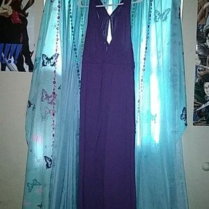Mossimo Purple Maxi Dress